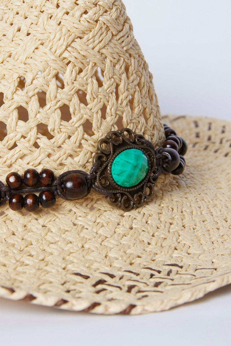 Beige Cowboy Hat - Image 2