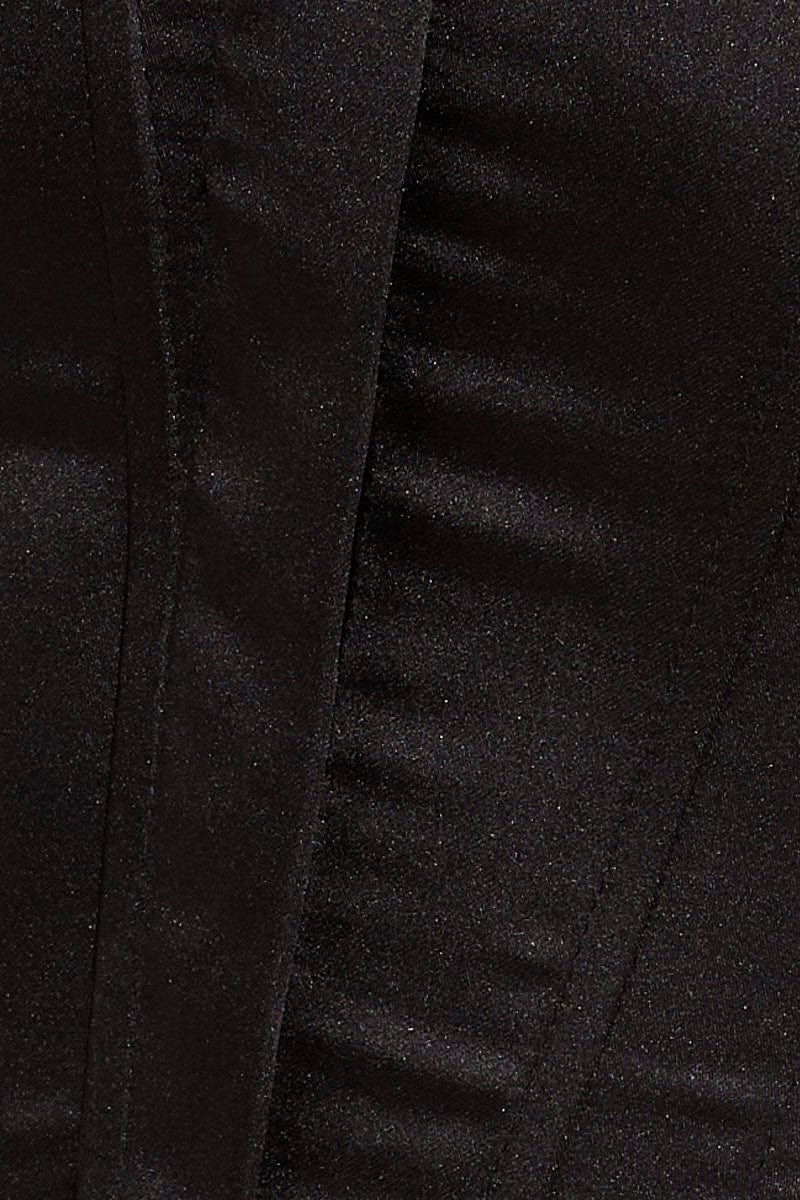 Black Bandeau Top Crop - Image 6