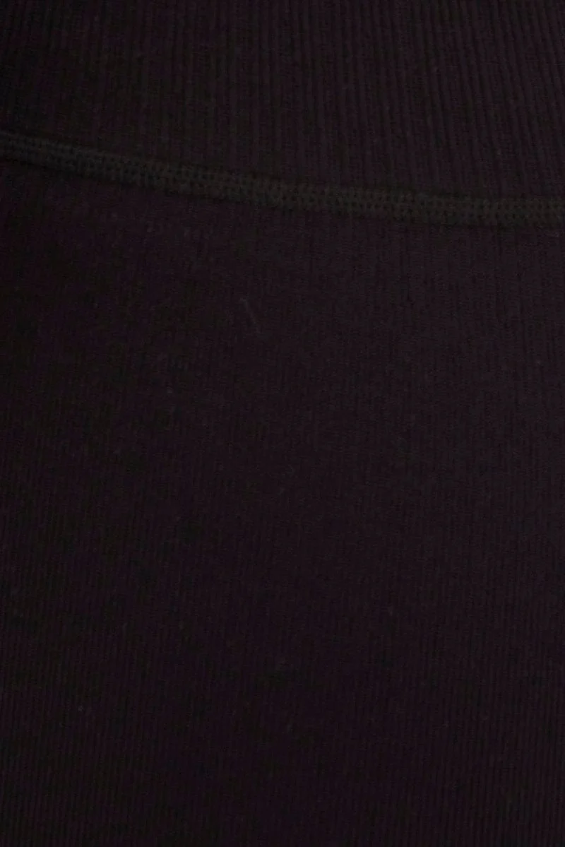 Black Biker Shorts Activewear High Rise Seamless - Image 6