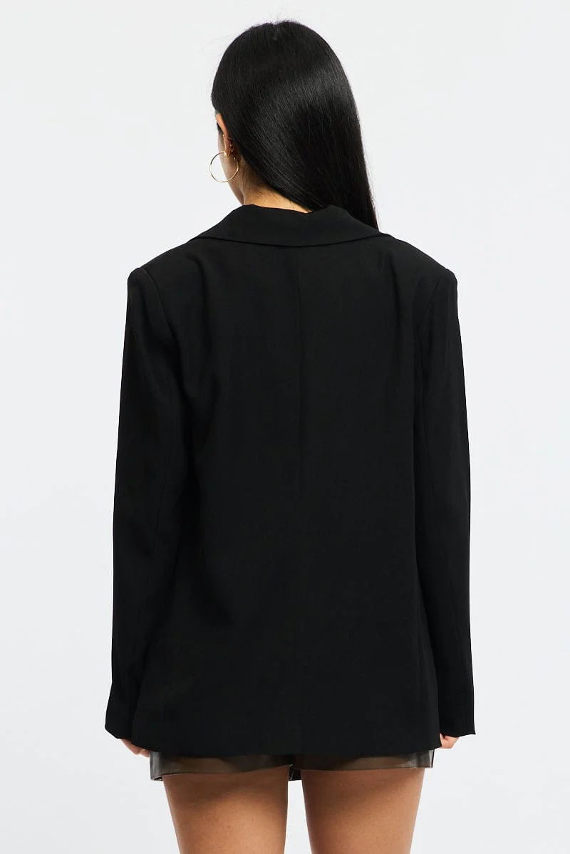 Black Blazer Long Sleeve - Image 4