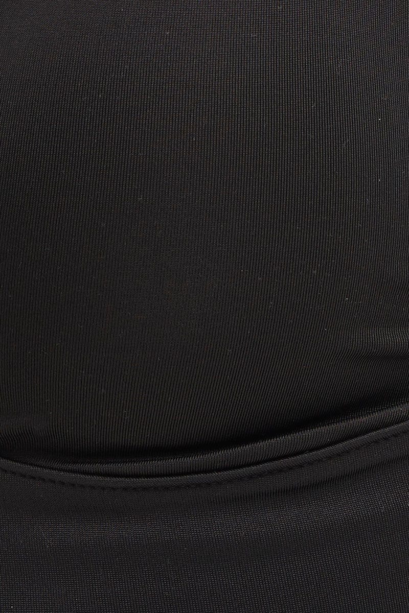 Black Bralette Deep V Neck - Image 6