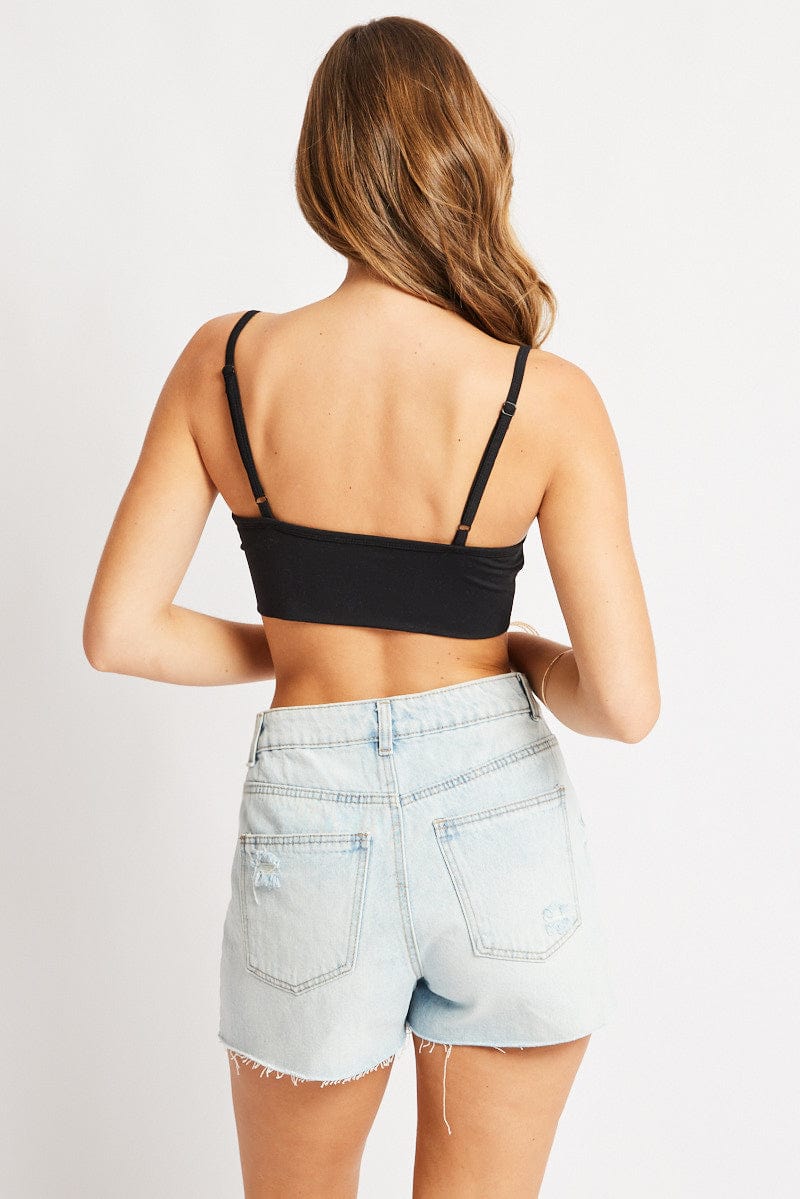 Black Bralette Supersoft - Image 5