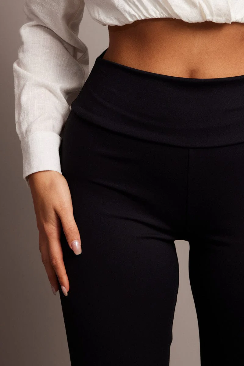 Black Capri Leggings - Image 6
