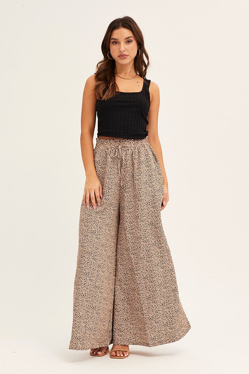 Black Crop Tank Top Scoop Neck - Image 2