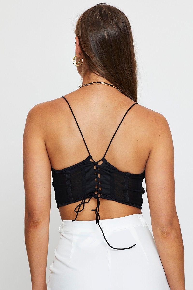 Black Crop Top - Image 5