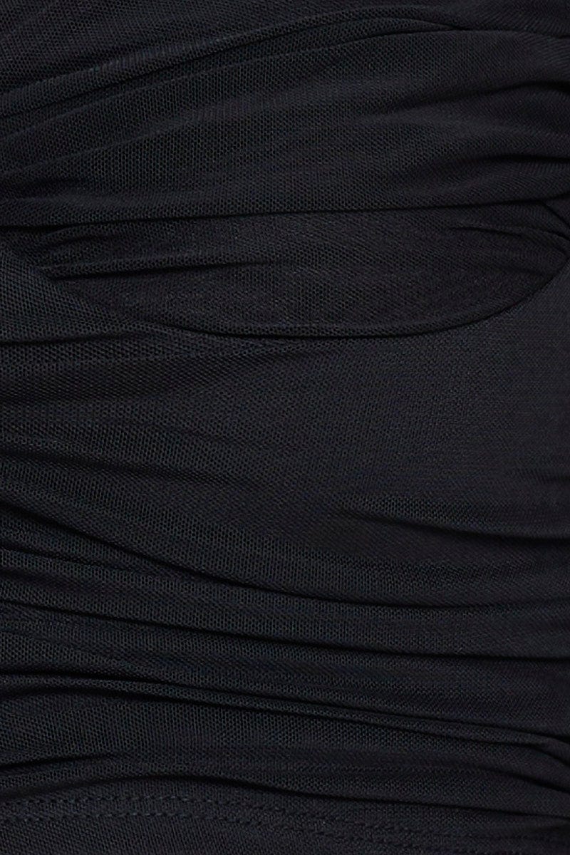 Black Crop Top Long Sleeve - Image 7