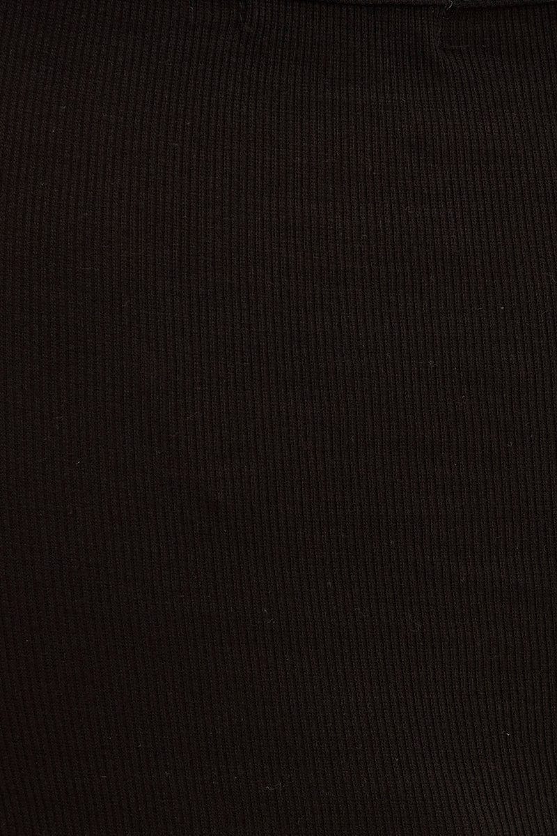 Black Keyhole Top Short Sleeve - Image 6