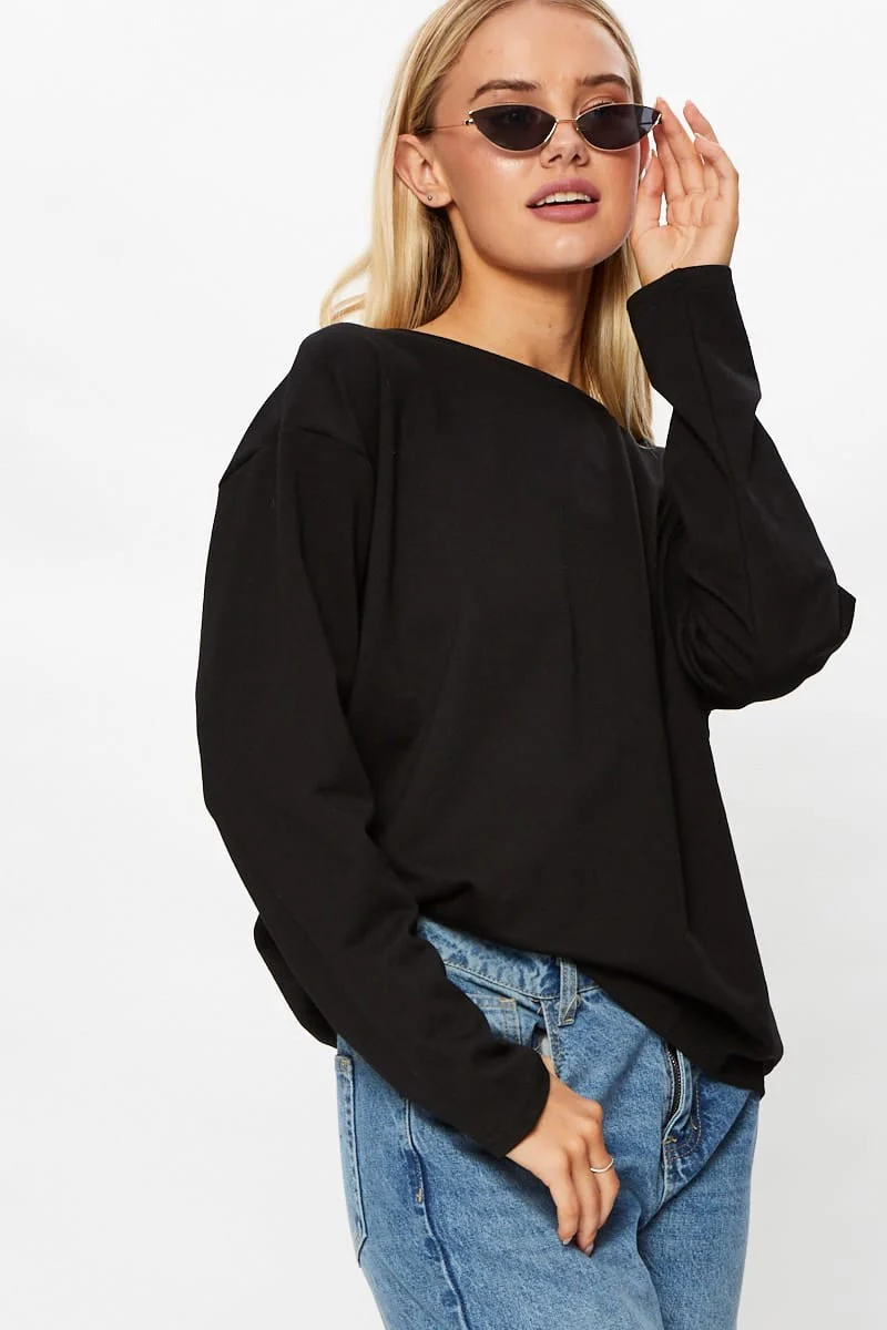 Black Lace Back Top - Image 6