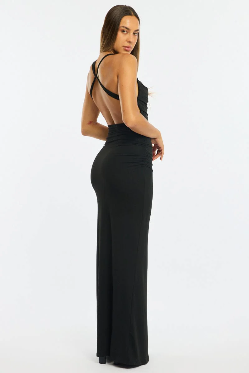 Black Maxi Dress - Image 4