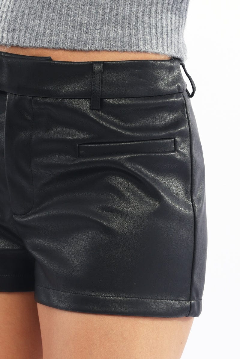 Black Micro Shorts - Image 6