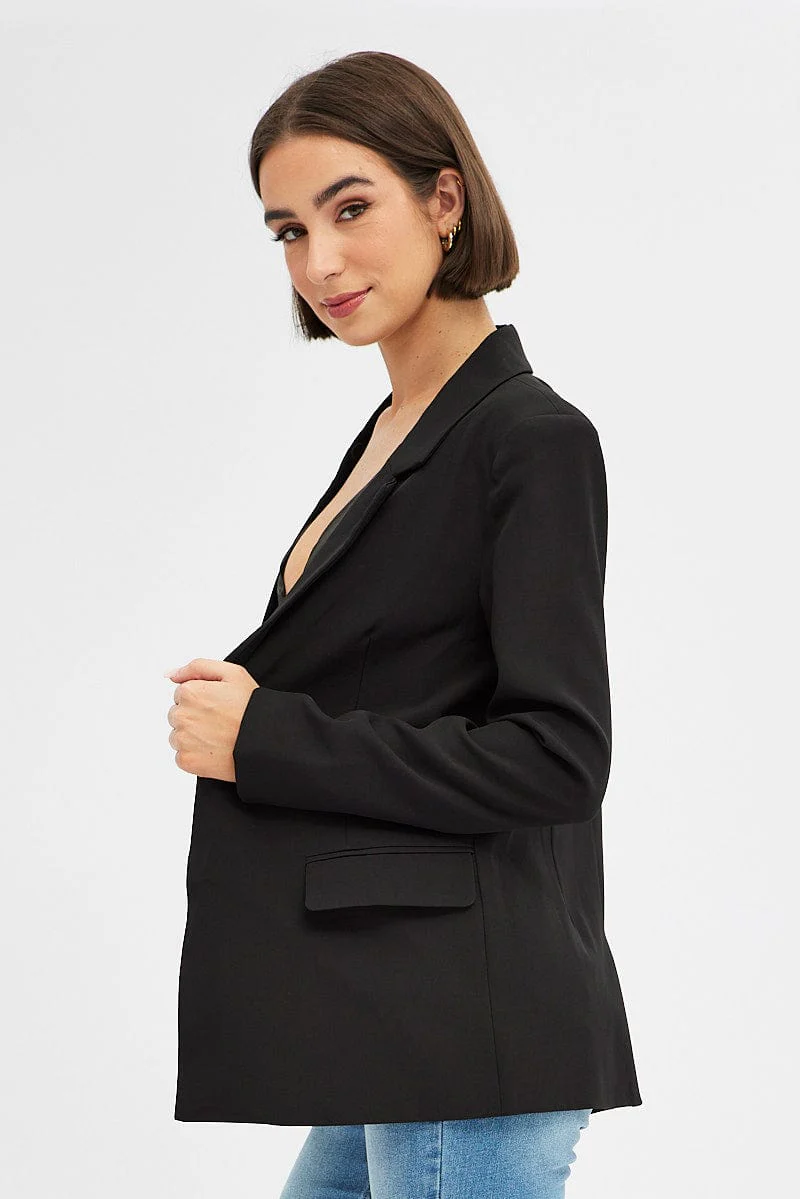 Black Oversized Blazer - Image 4