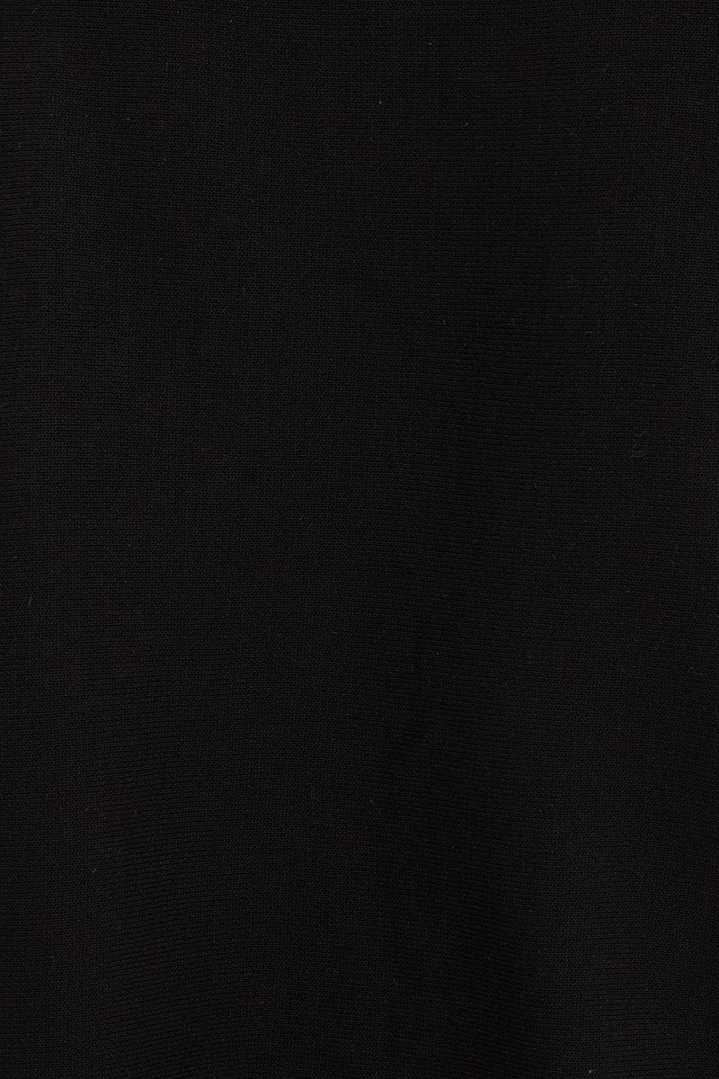 Black Oversized Lounge Knit Set - Image 5