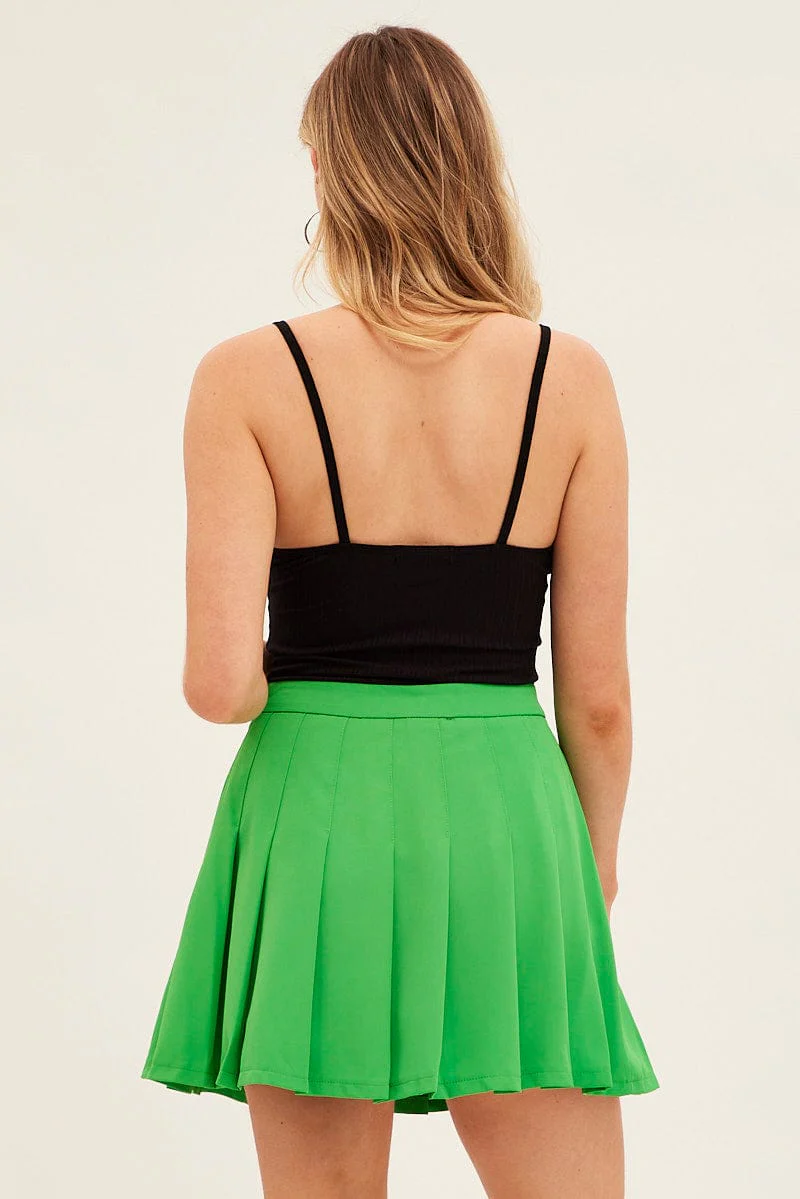 Black Rib V Neck Strappy Bodysuit - Image 5