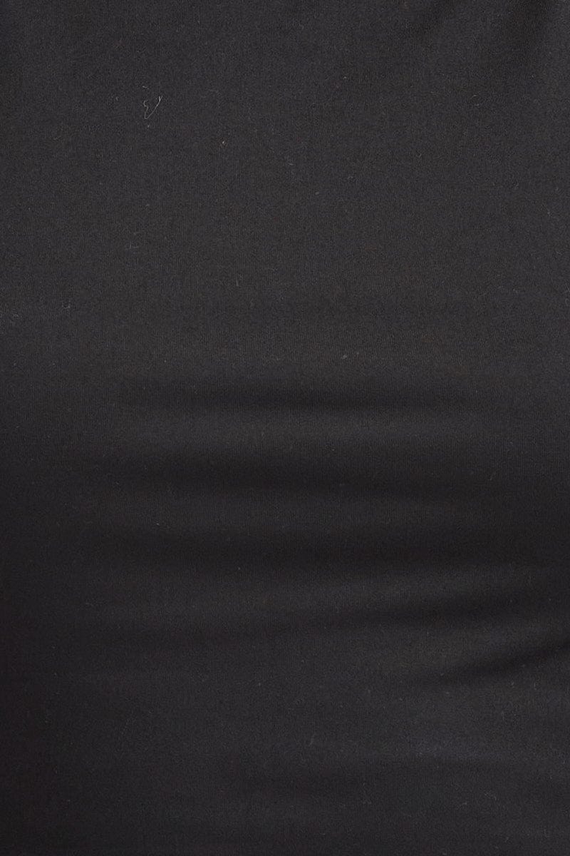 Black Singlet Top Sleeveless - Image 6