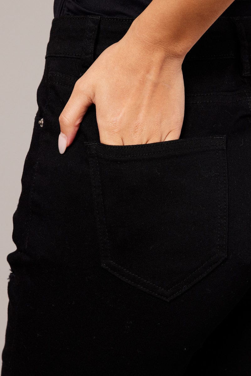 Black Skinny Jean High Rise - Image 6