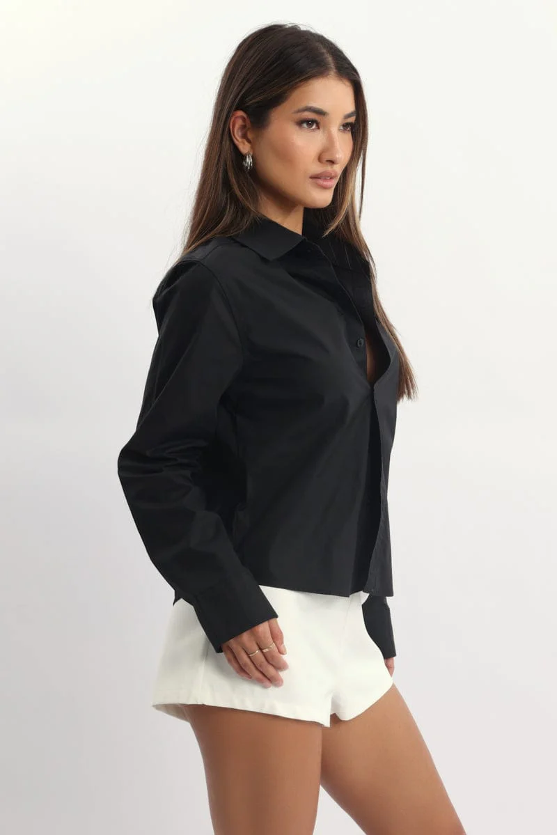 Black Smart Fit Shirt - Image 3