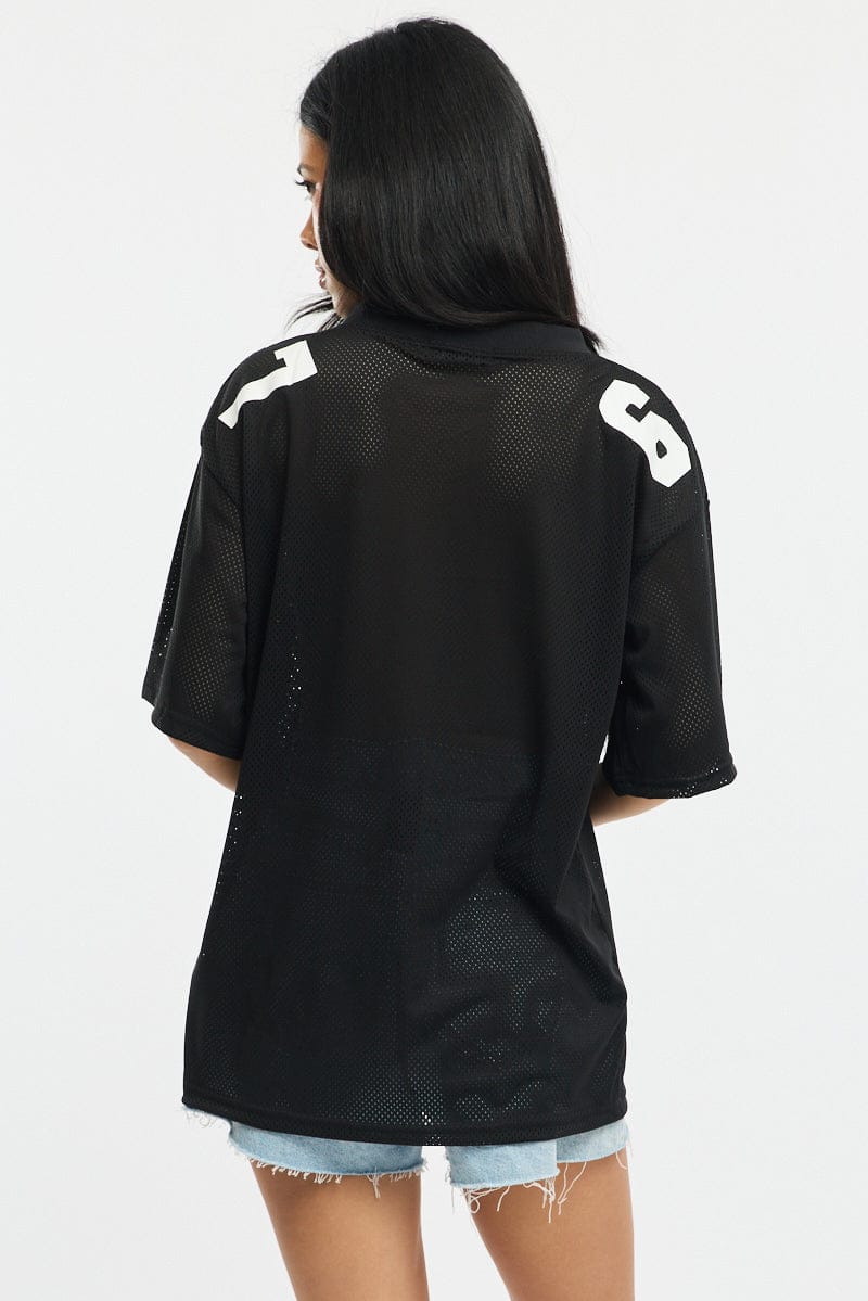 Black Sport Tee Short Sleeve - Image 4