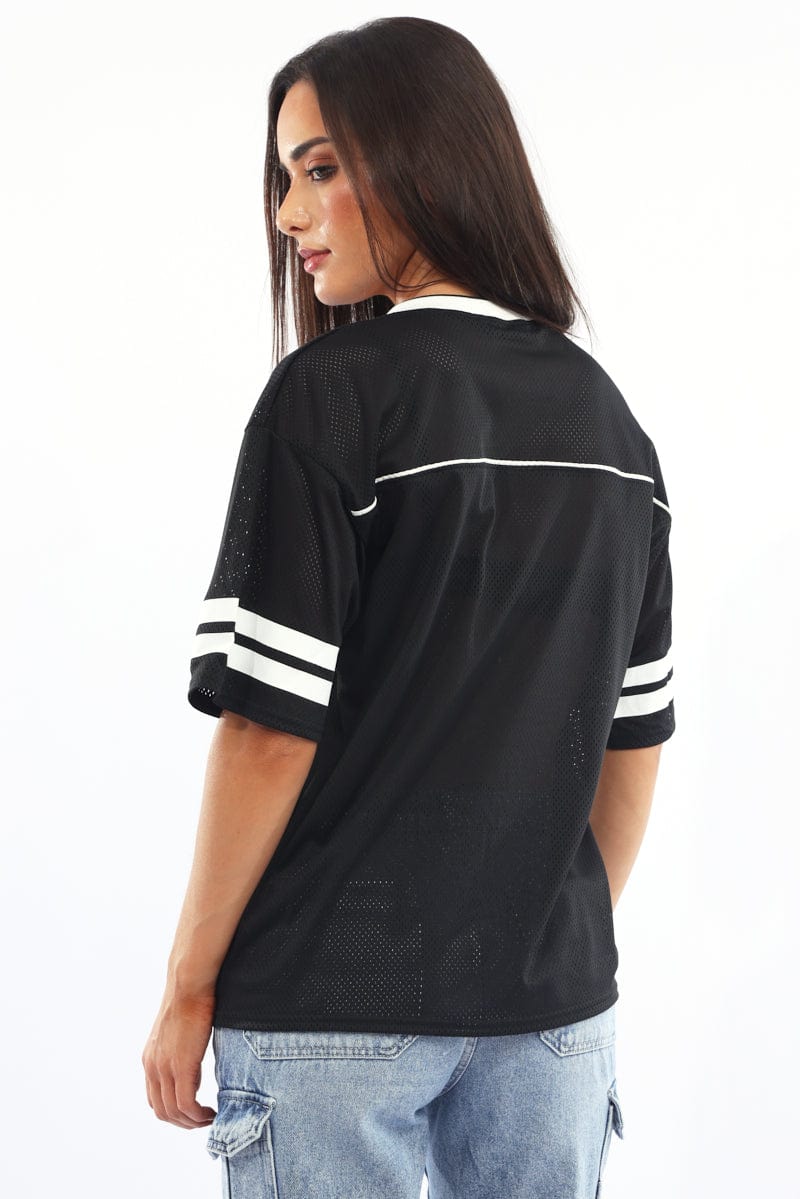 Black Sport Tee Short Sleeve - Image 4