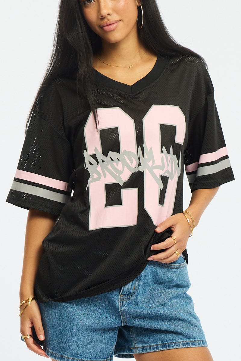 Black Sport Tee Short Sleeve - Image 5