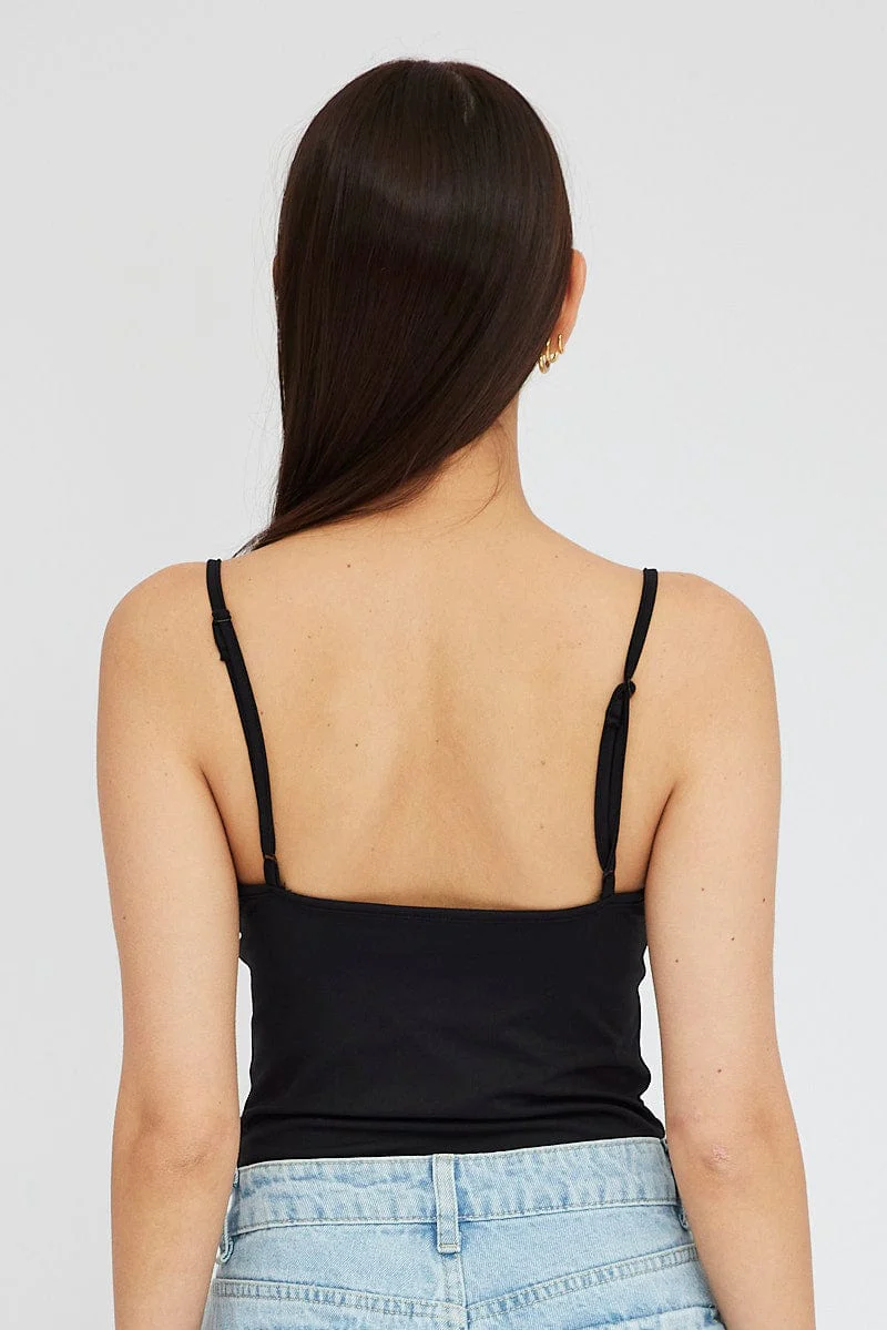 Black Supersoft Bodysuit - Image 5