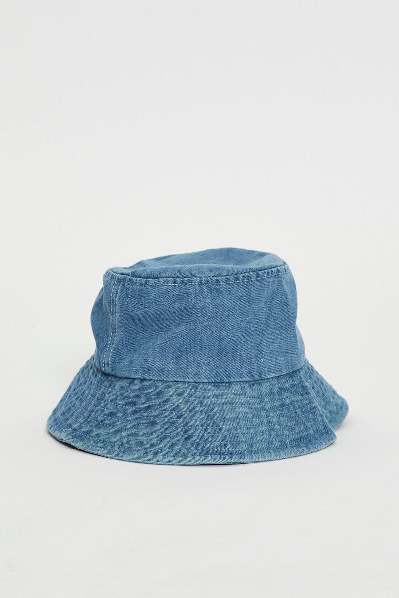 Blue Butterfly Bucket Hat - Image 4