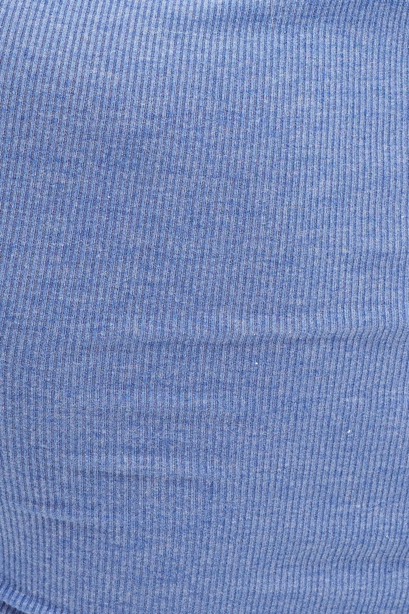 Blue Graphic Top Short Sleeve - Image 6