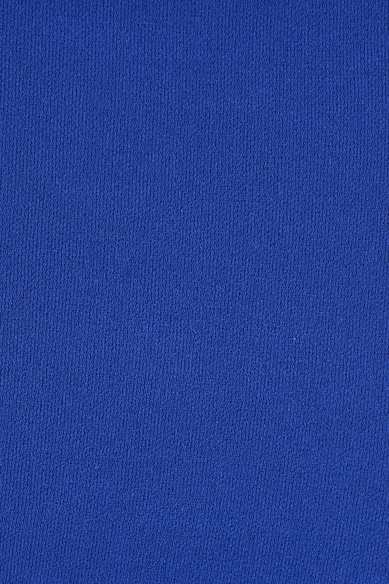 Blue Halter Top Back Zip - Image 6