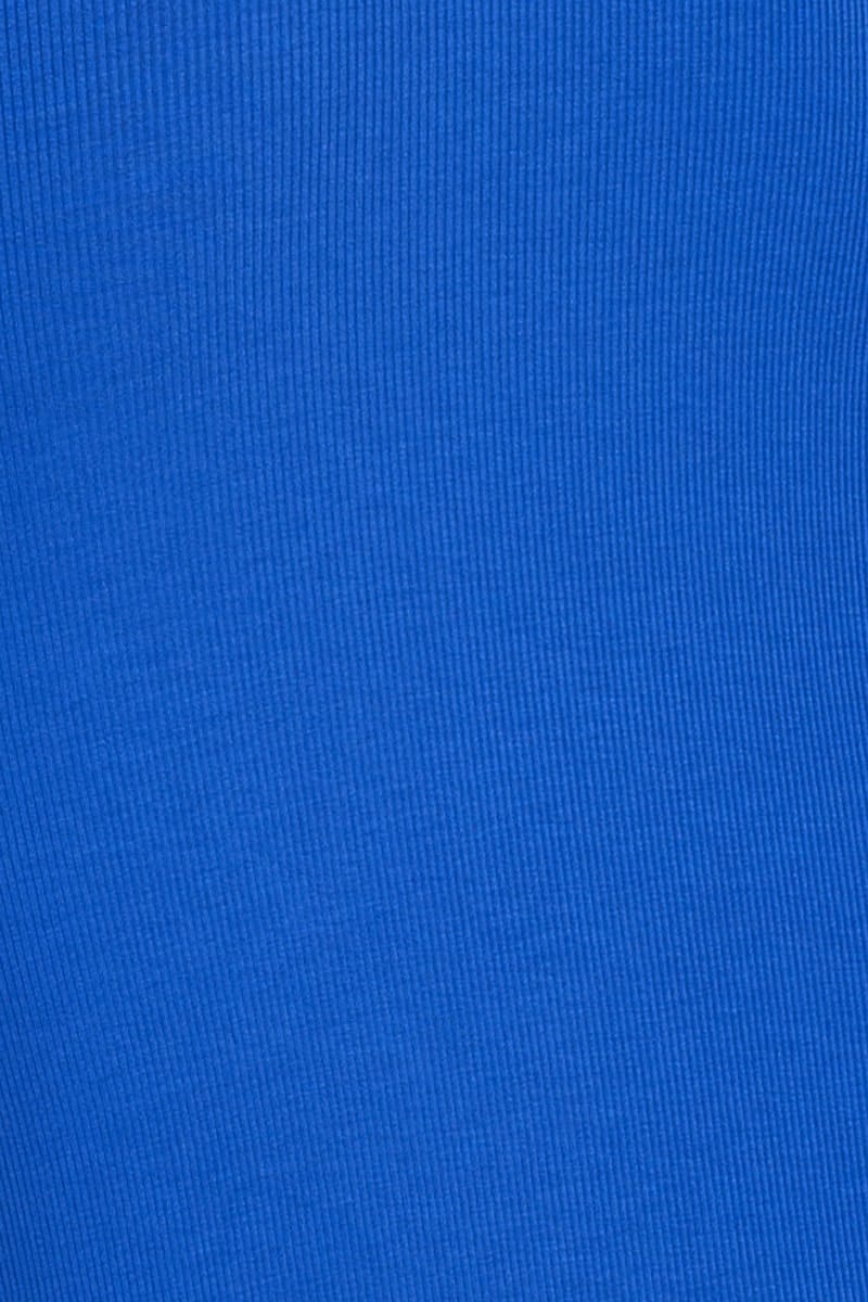 Blue Midi Dress Sleeveless - Image 5