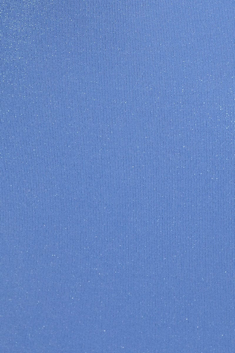 Blue Midi Dress Sleeveless - Image 6