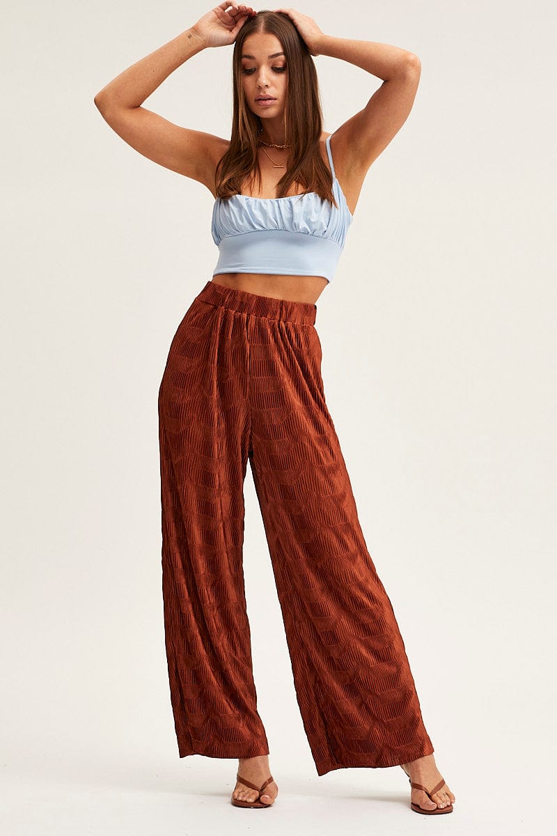Blue Tie Back Top Cami - Image 3