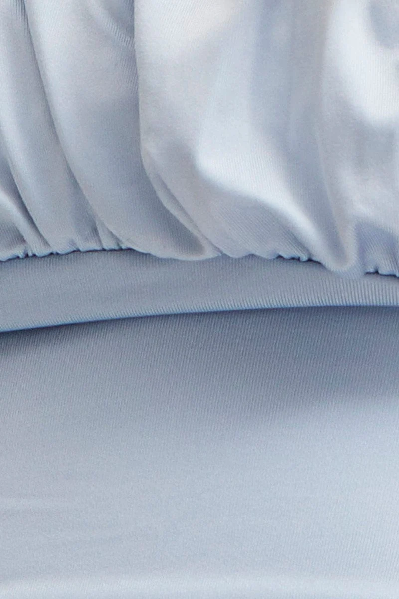 Blue Tie Back Top Cami - Image 6
