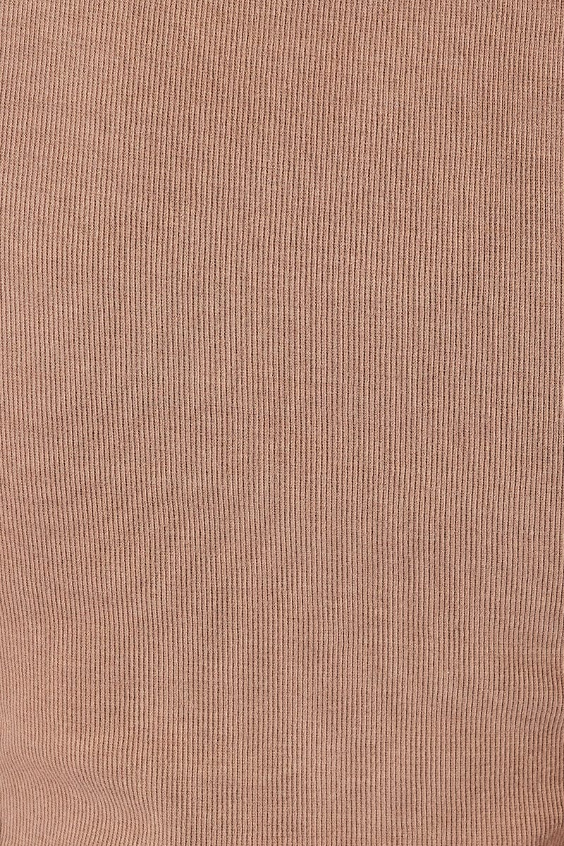 Brown Graphic Tank Sleeveless Washed - Image 6