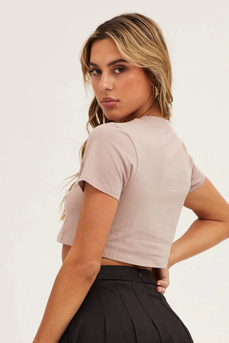 Brown Smock Top - Image 5