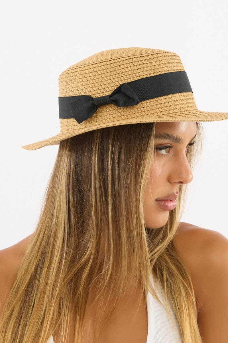 Brown Straw Hat - Image 2