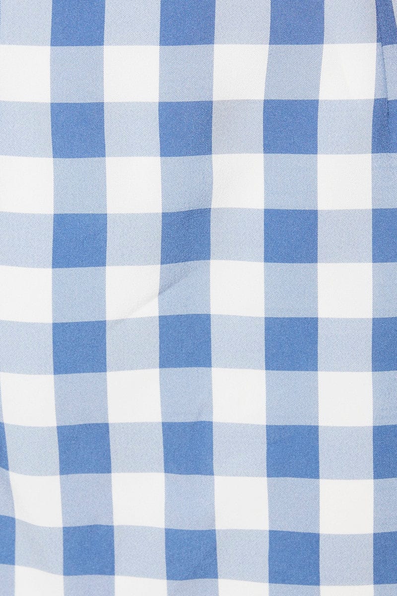Check Mini Skirt High Rise - Image 6