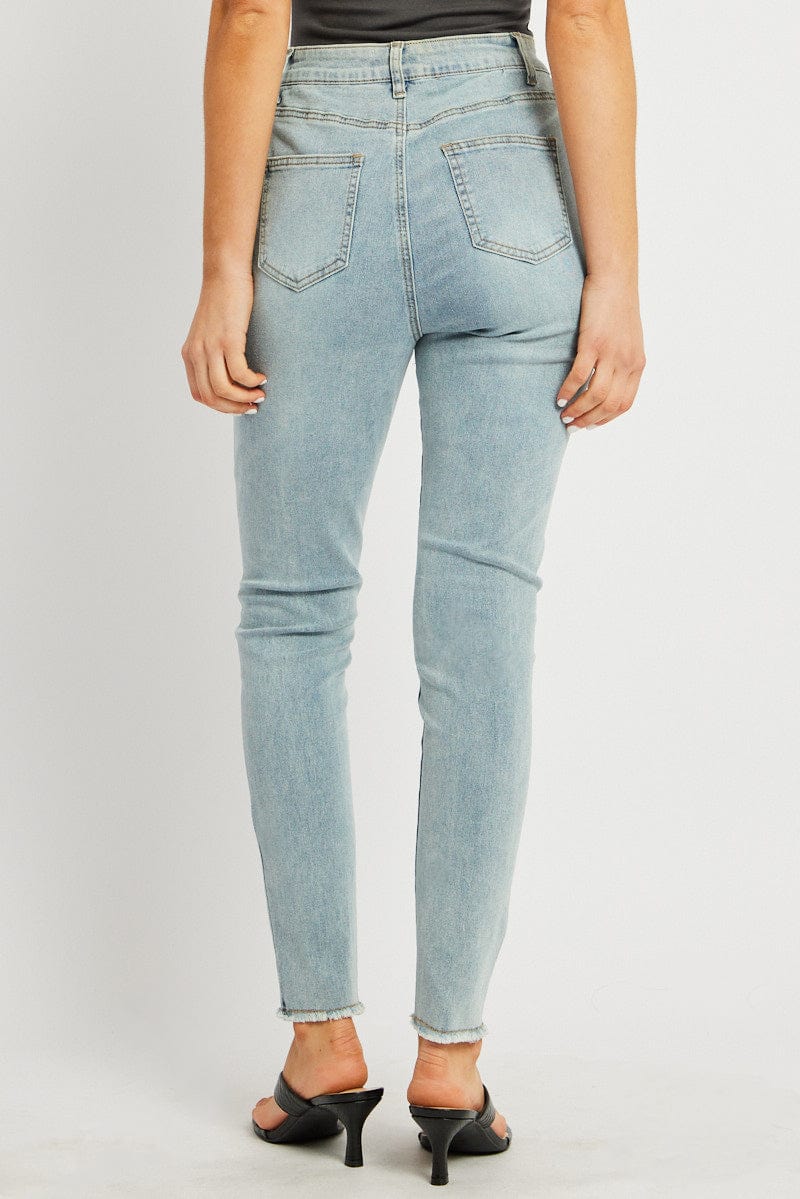 Denim Skinny Jean High Rise - Image 5