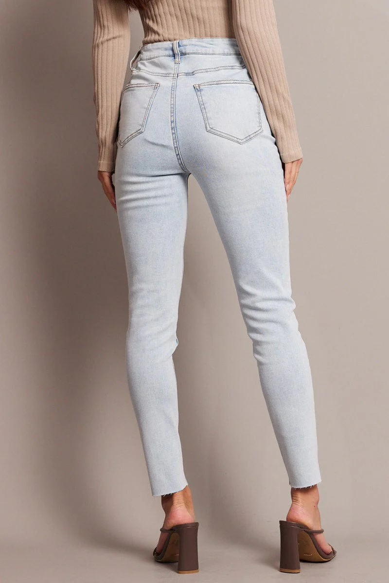 Denim Skinny Jean High Rise - Image 5