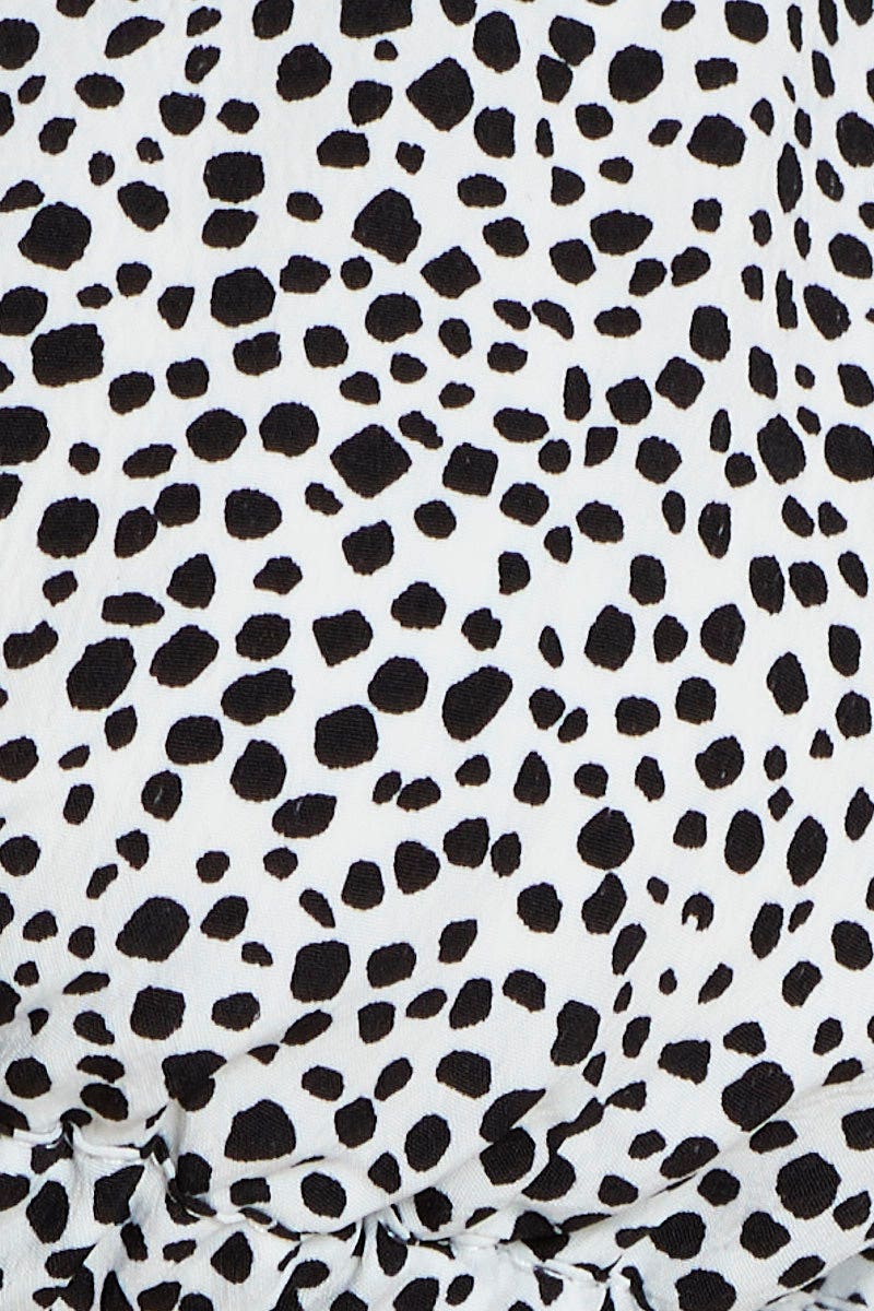 Geo Print Halter Bralette - Image 6