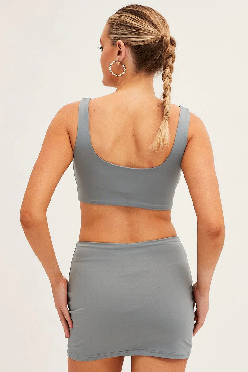 Green Bralette Double Layer - Image 5