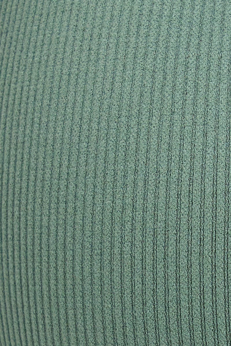 Green Bralette Lace Trim Seamless - Image 6