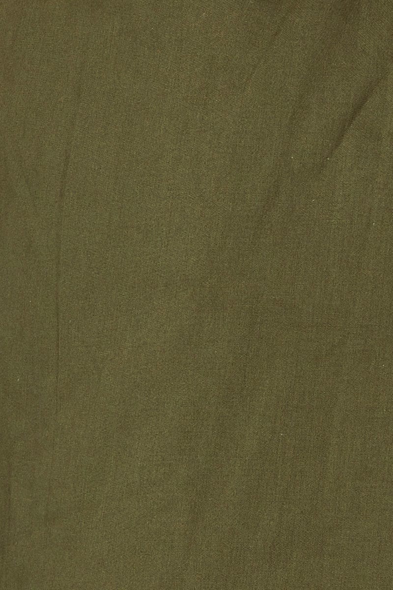 Green Crop Top Sleeveless Square Neck - Image 6