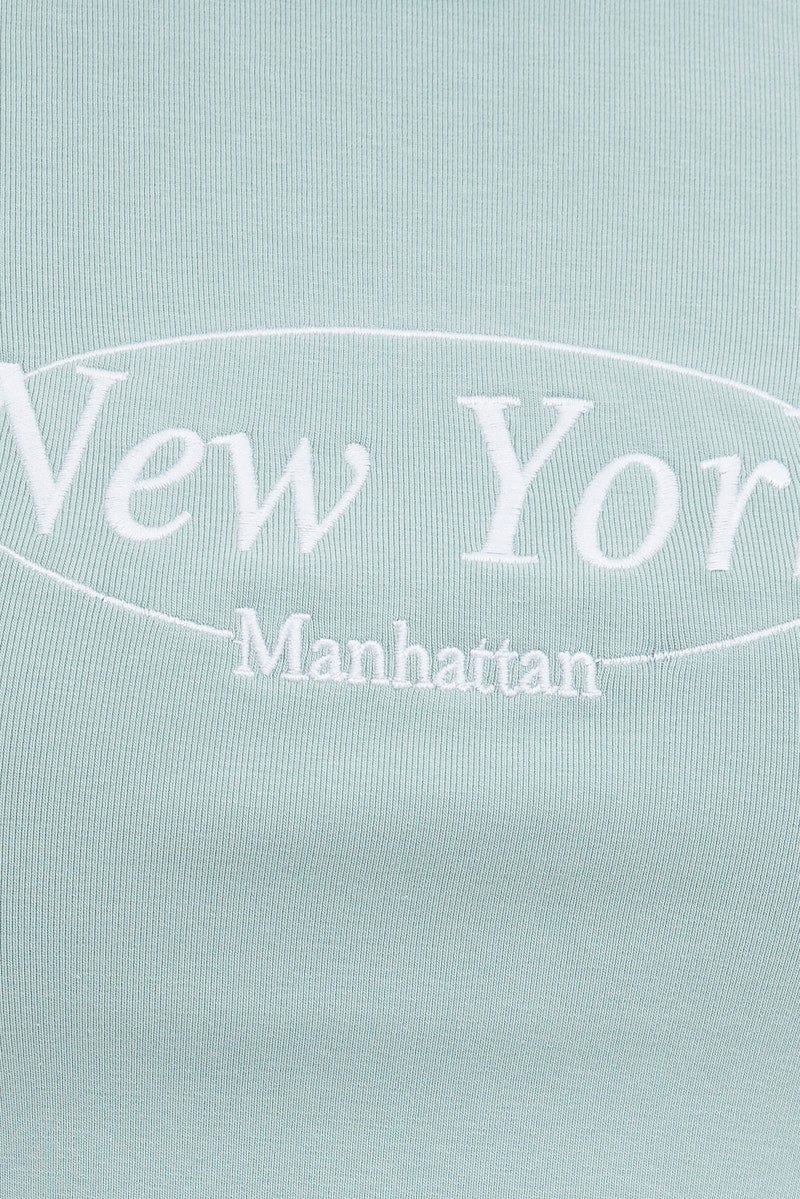 Green Graphic Tee Short Sleeve - Image 6