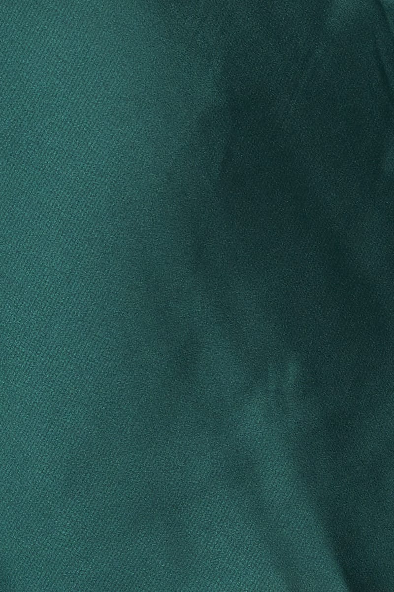 Green Mini Dress Halter Neck Satin - Image 5