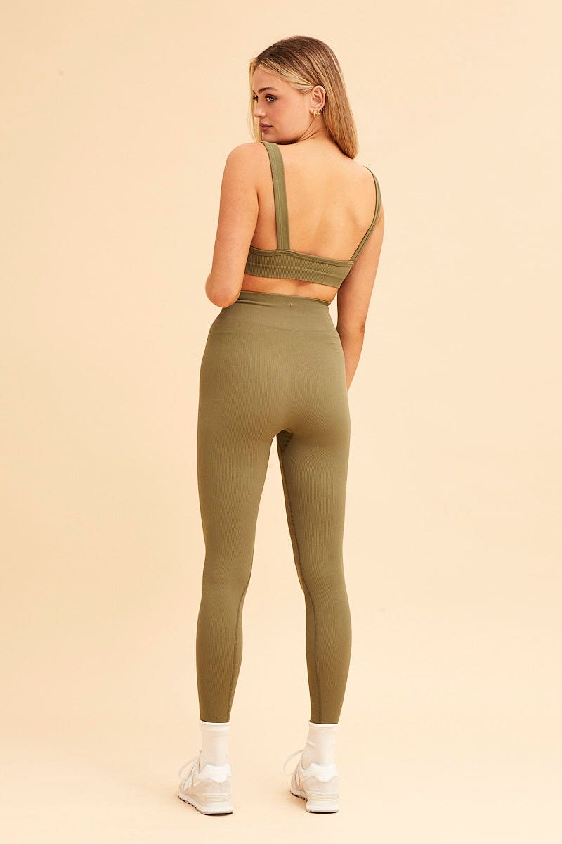 Green Nico Seamless Legging - Image 5