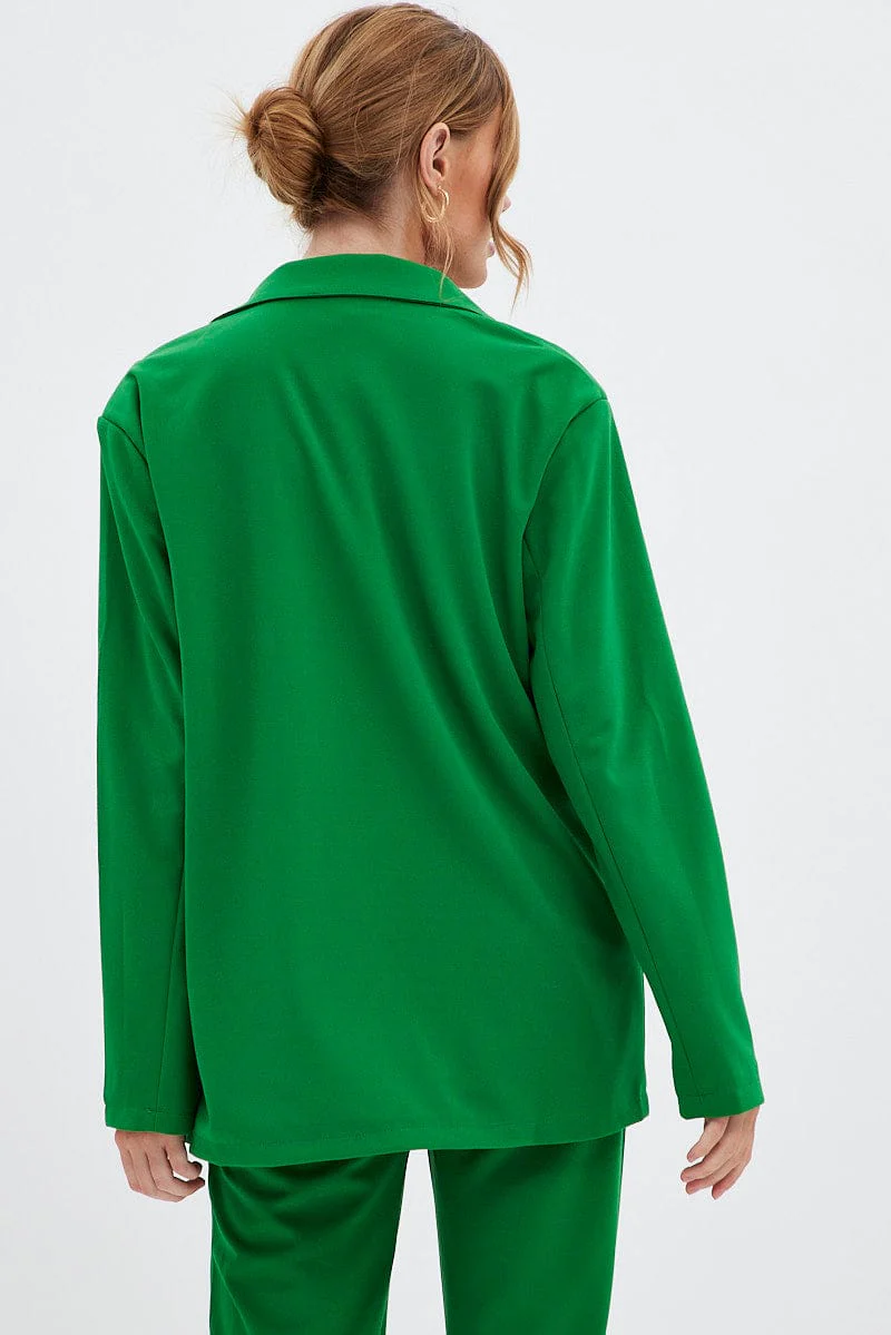 Green Oversized Blazer - Image 5