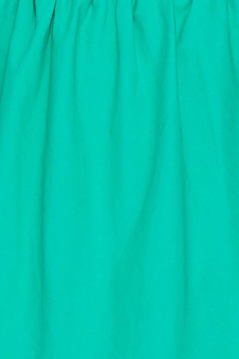 Green Singlet Top Crop - Image 6