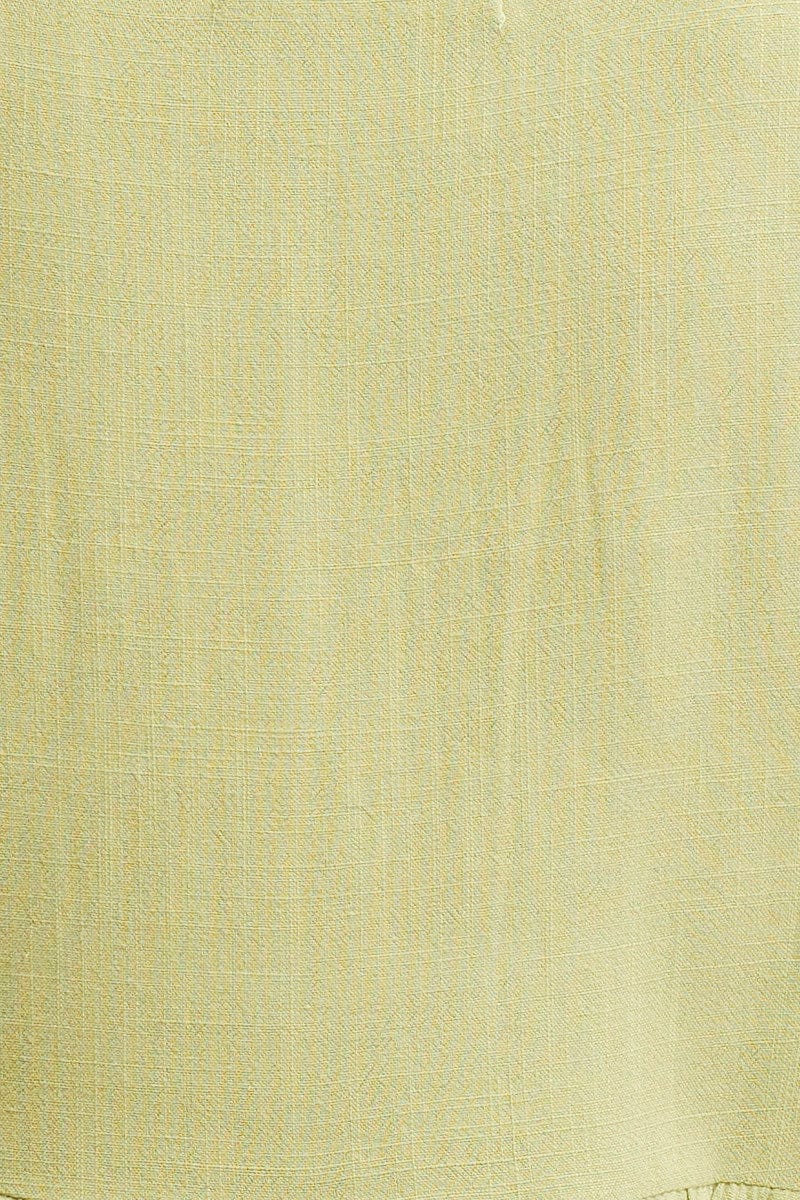 Green Smock Top Short Sleeve - Image 6