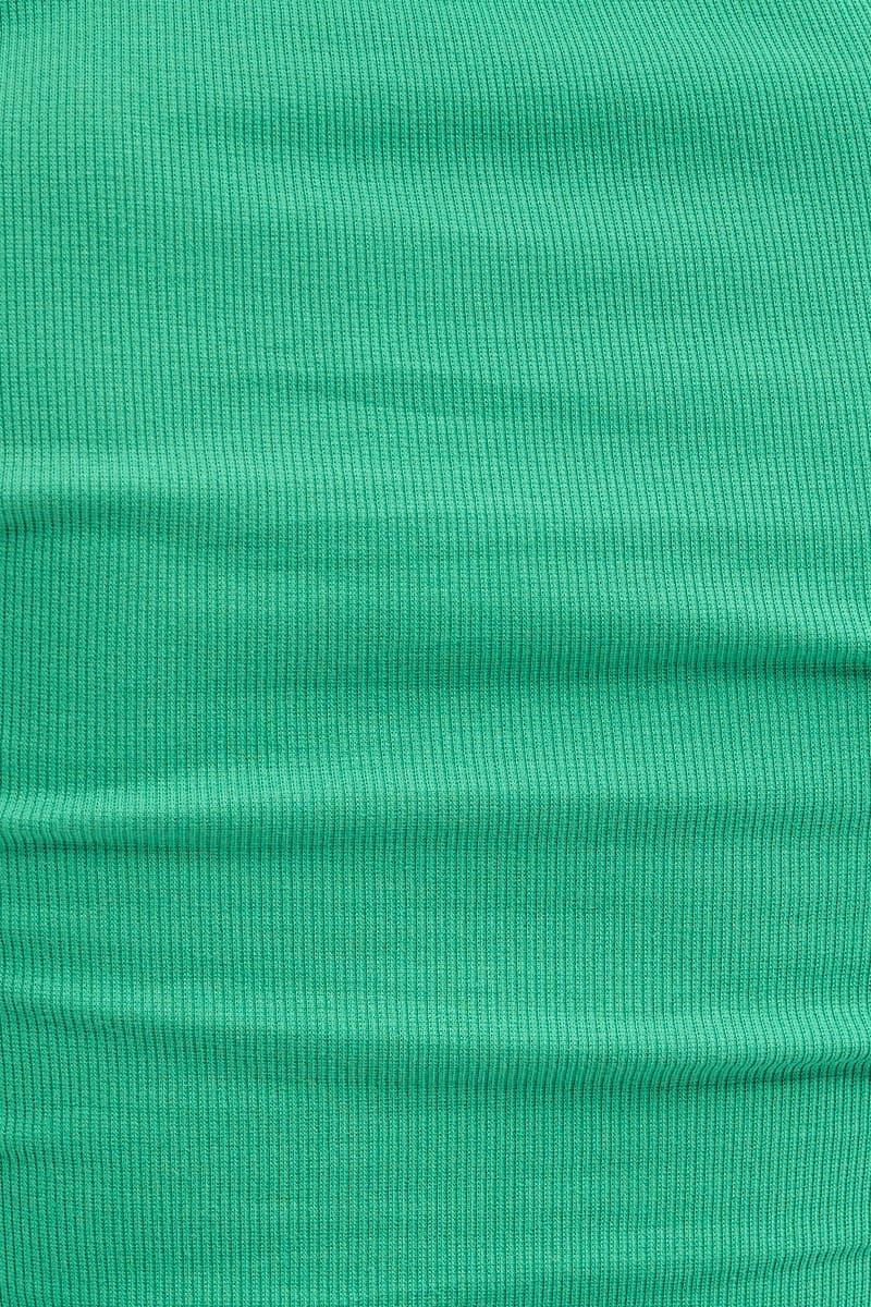 Green Top Short Sleeve Round Neck - Image 6