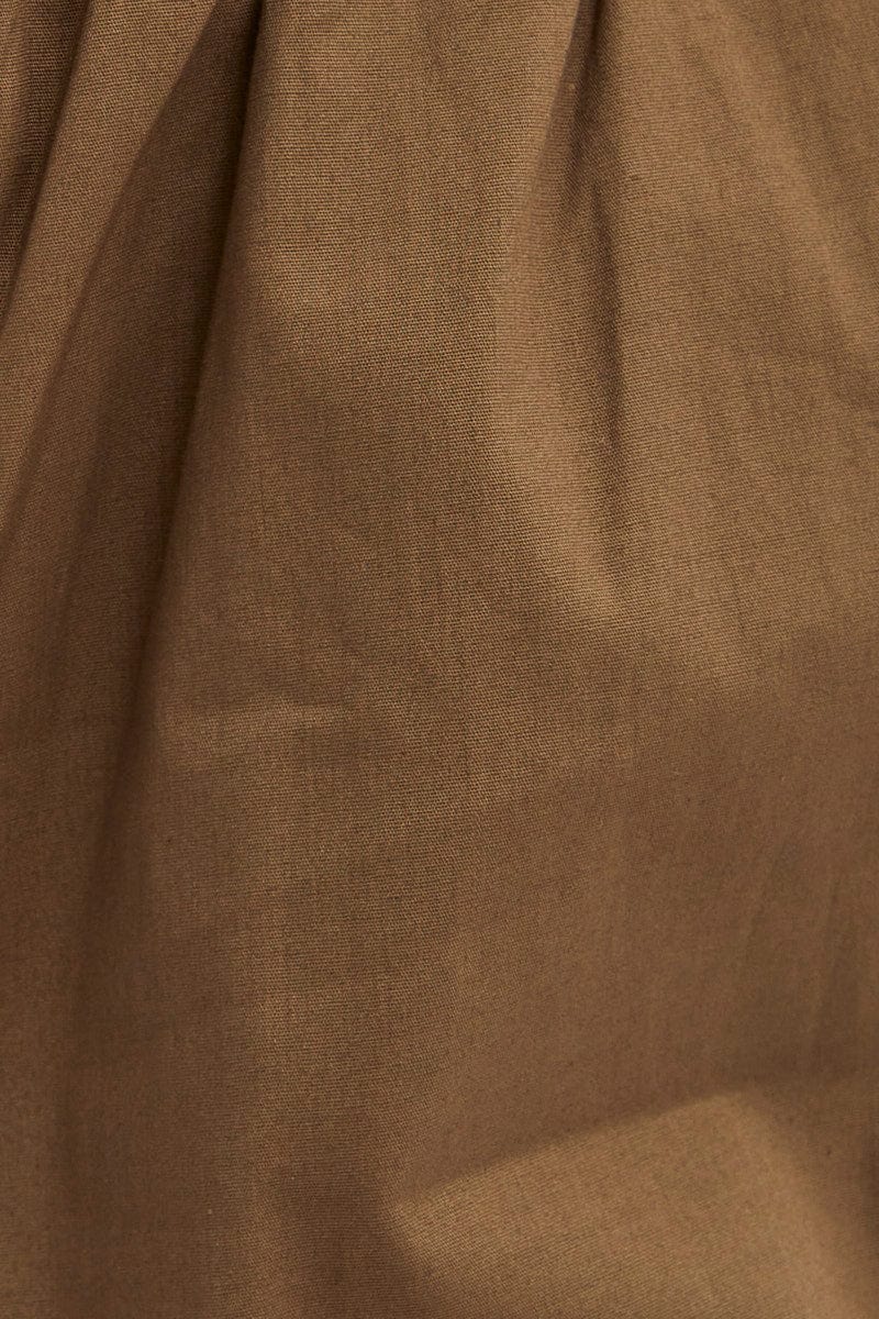 Green Wide Leg Cargo Pants High Rise - Image 6