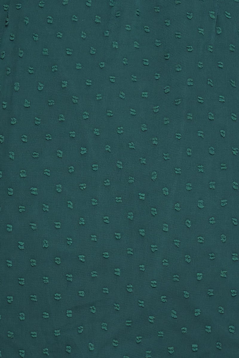 Green Wrap Dress Mini - Image 6